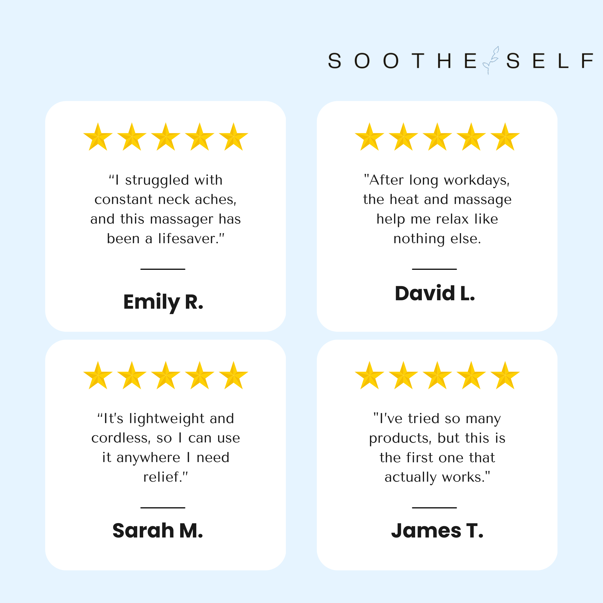 Soothe Self™ Neck Massager